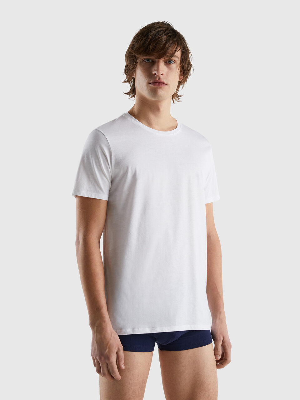 Camiseta de algodón de fibra larga