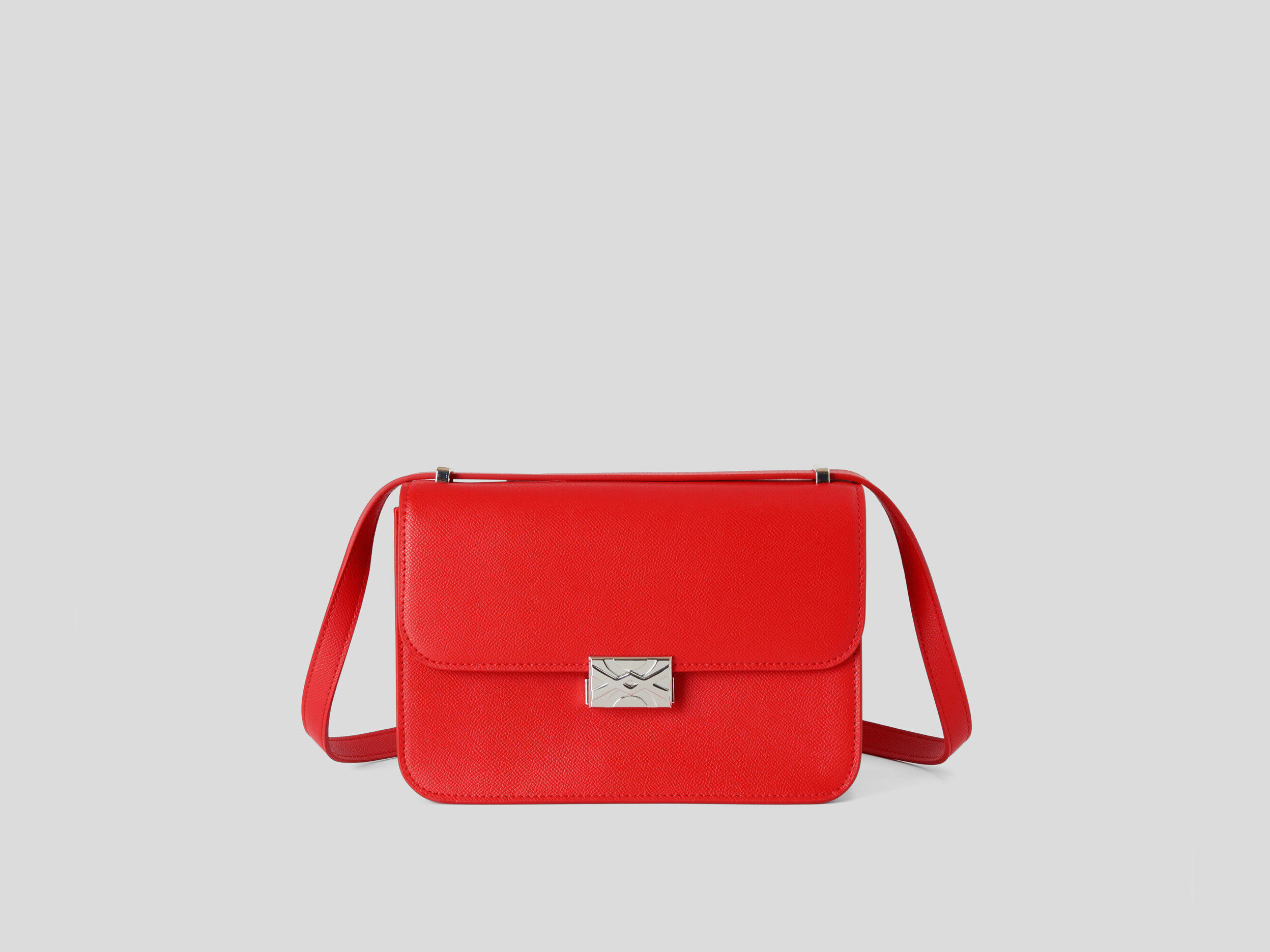 Large red crossbody bag sales