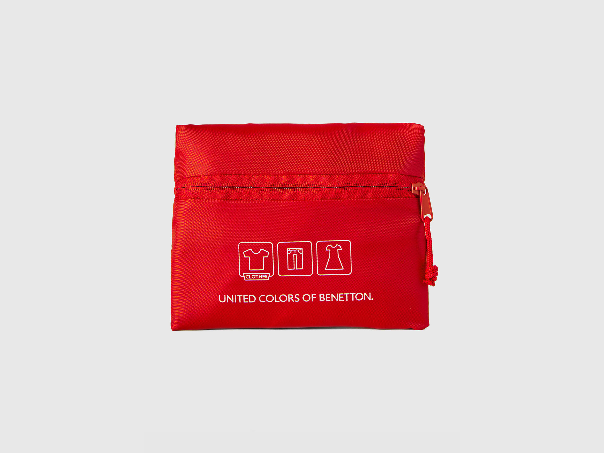 Benetton red bag price clearance
