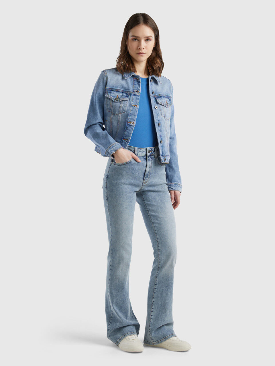 Jeans benetton sales