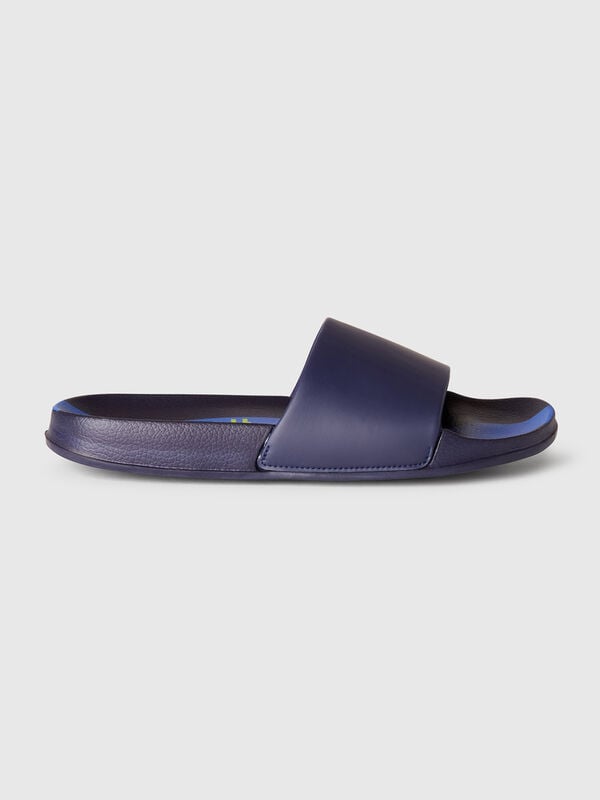 pantuflas con logo Hombre