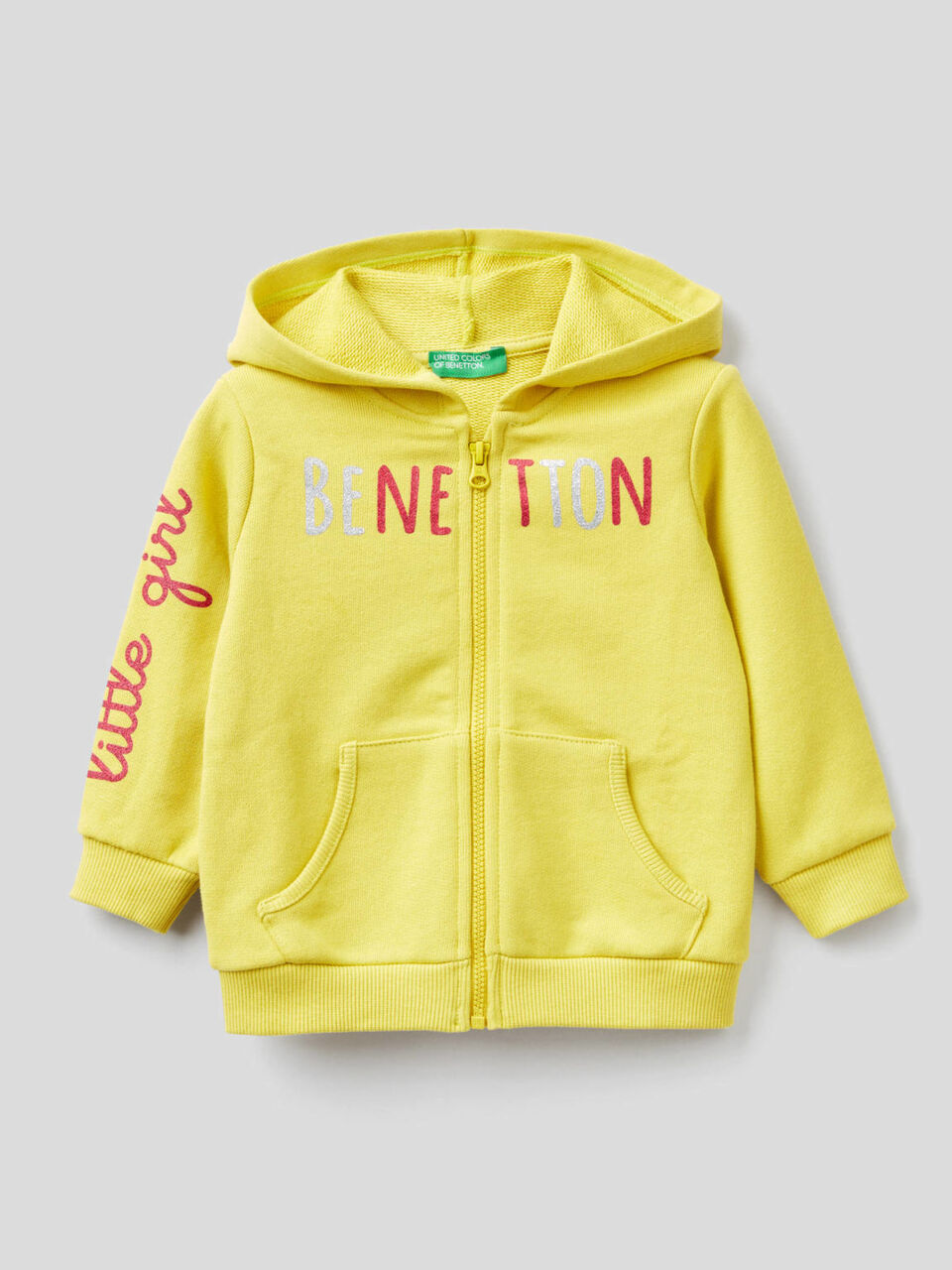 Sudadera con cremallera y capucha image number 1