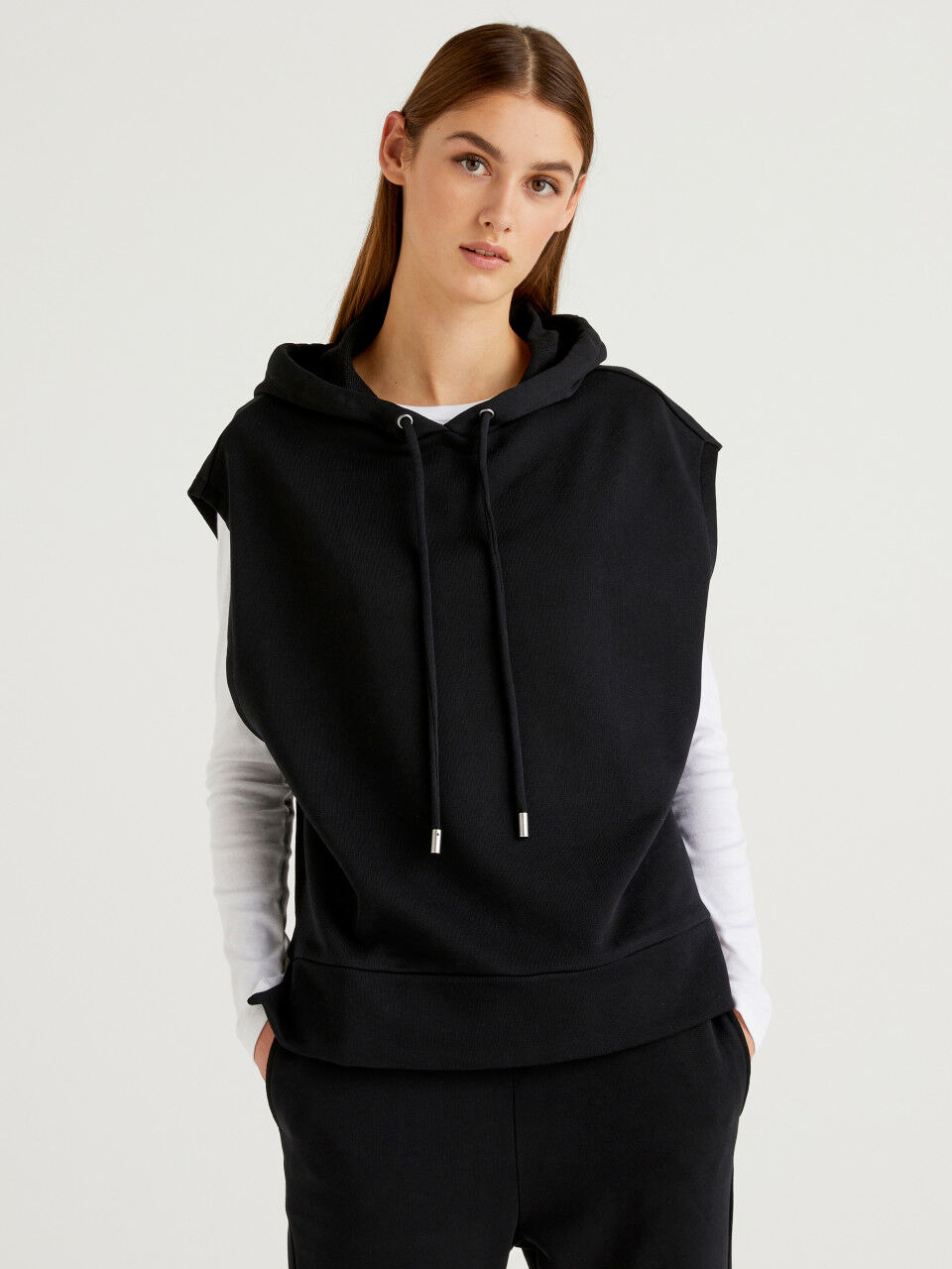 Benetton hoodie women's deals