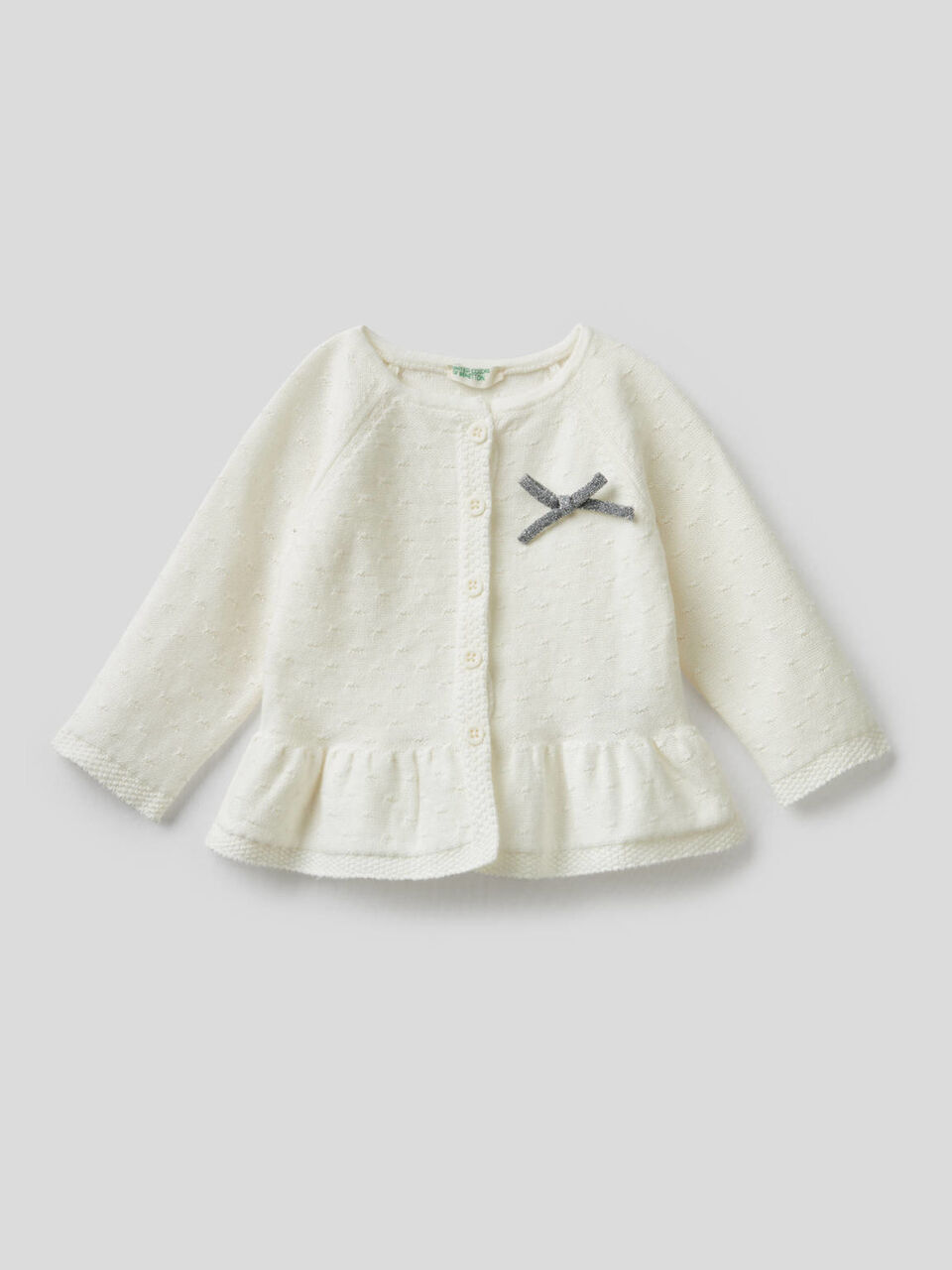 100% cotton knit cardigan image number null