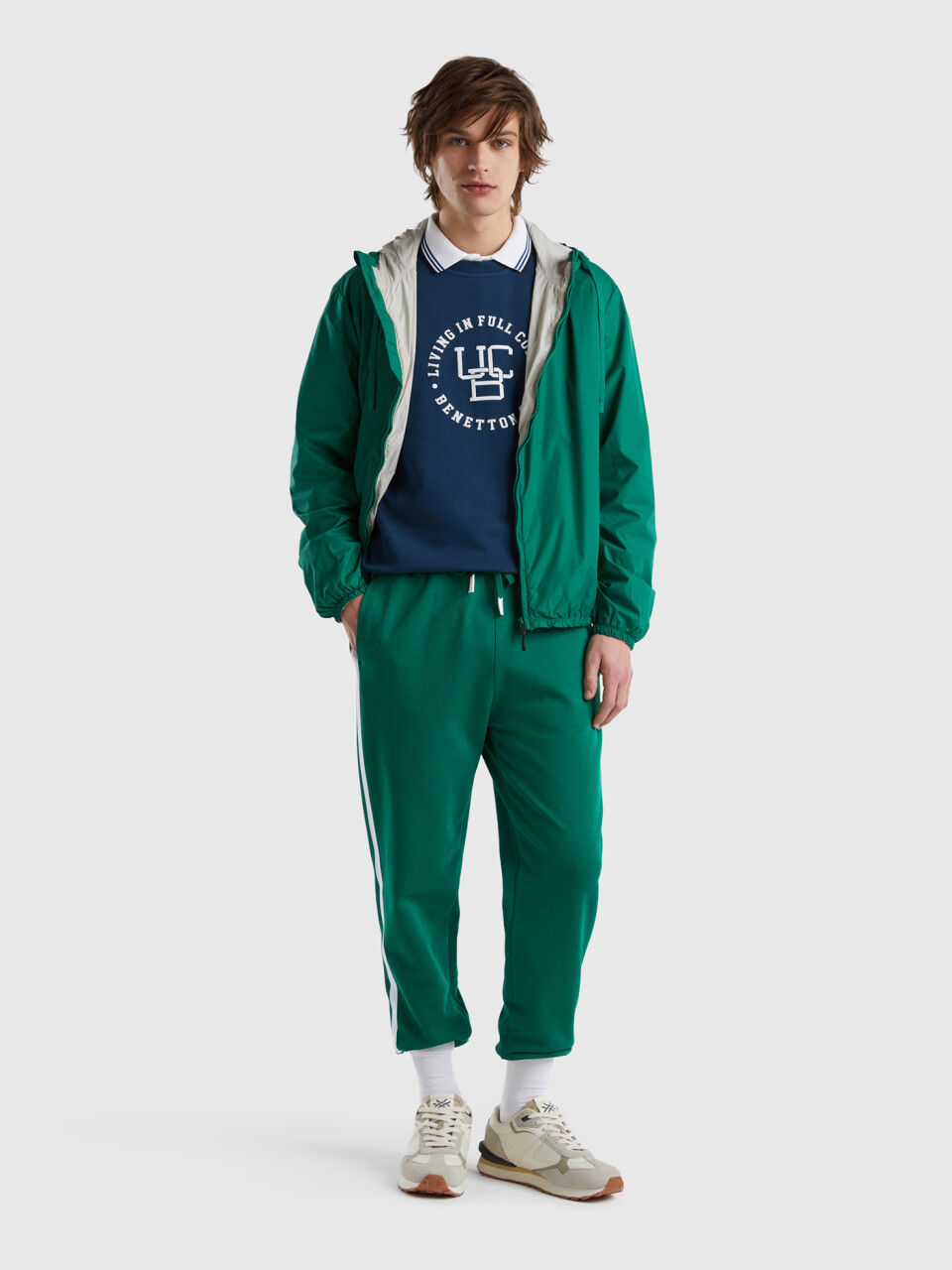 Men Green Benetton