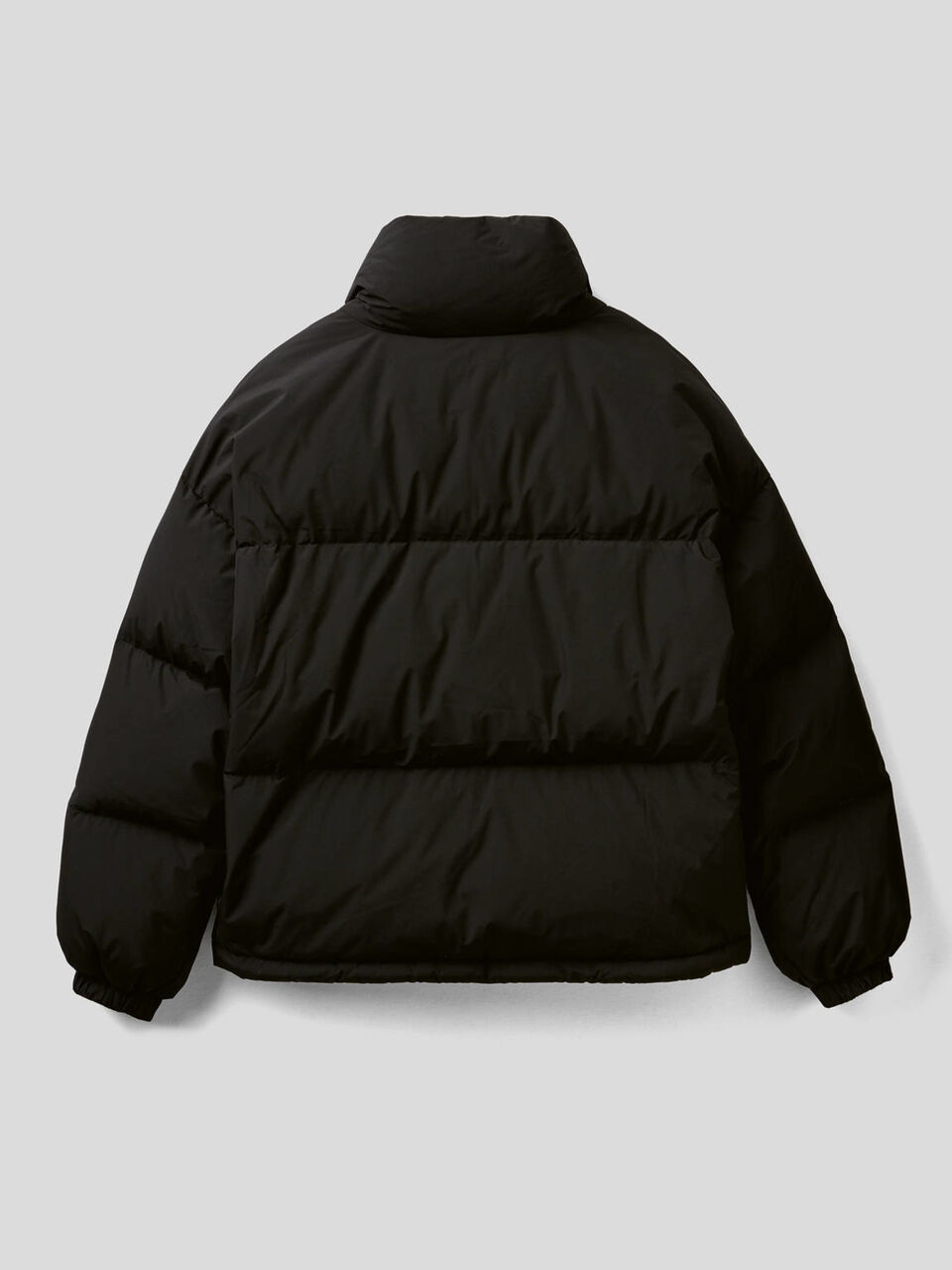 Short padded jacket with high neck image number 2