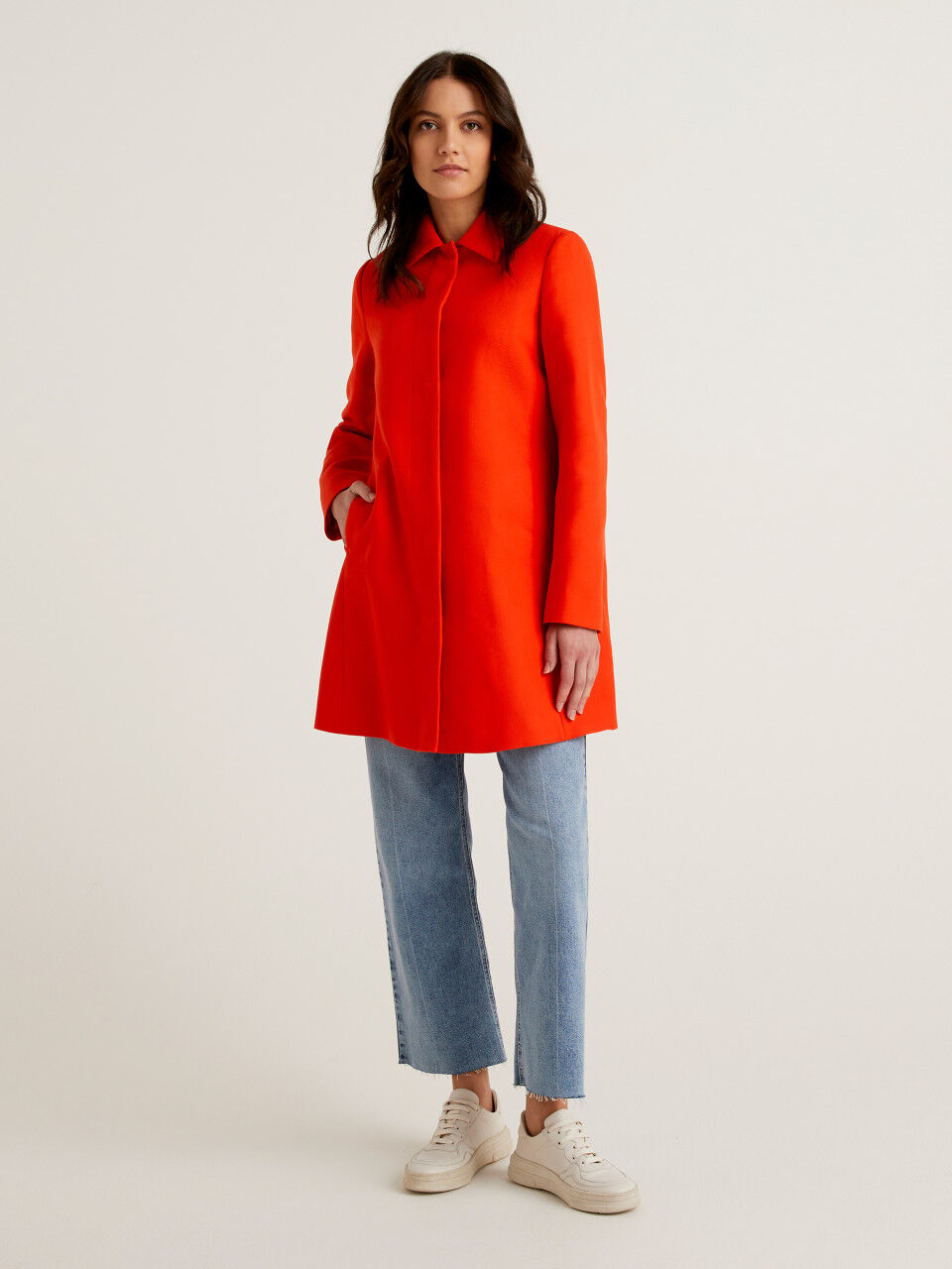 blåhval sponsoreret filthy Women's Short Coats New Collection 2023 | Benetton