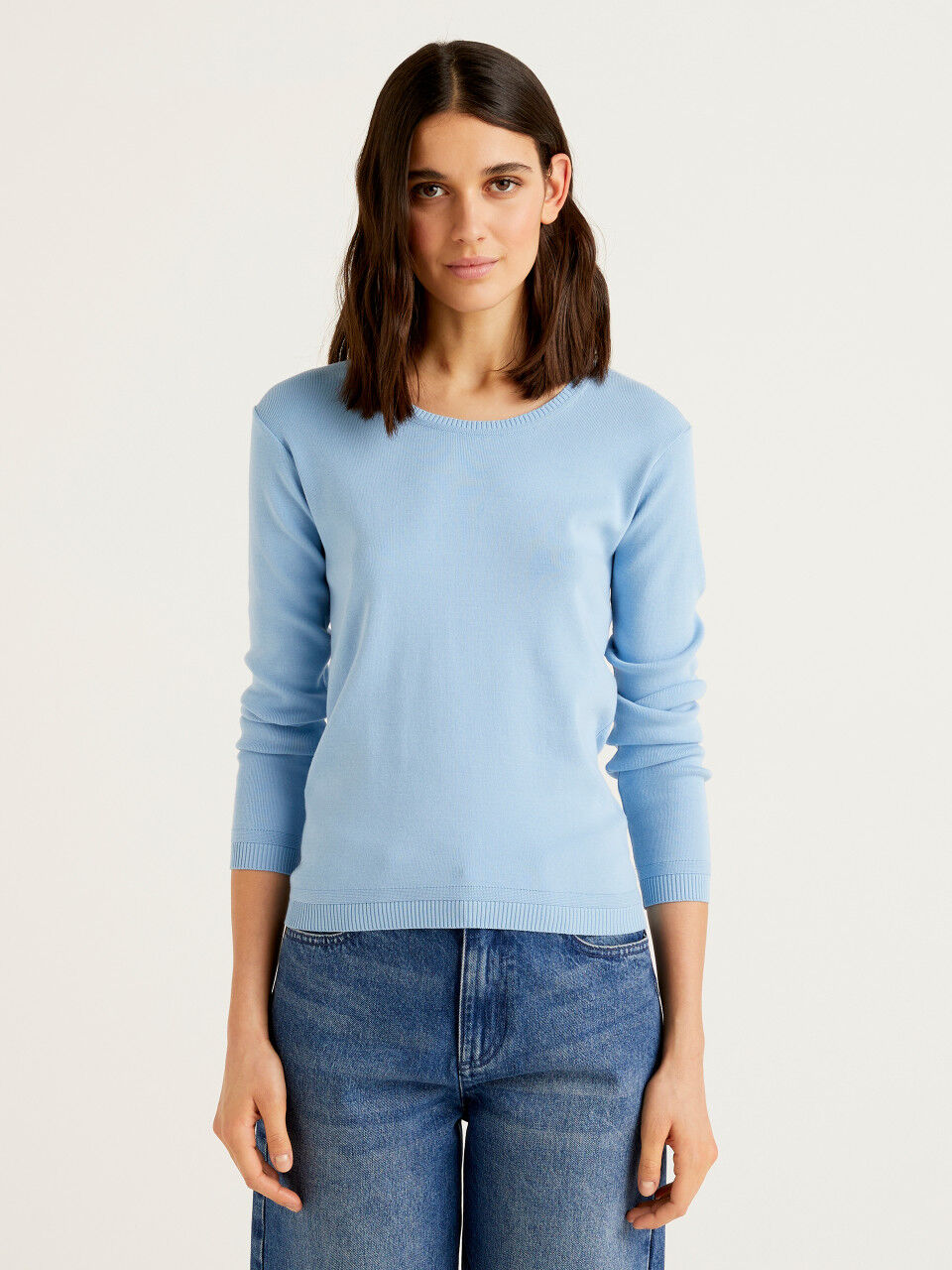 Cotton sweaters for women clearance