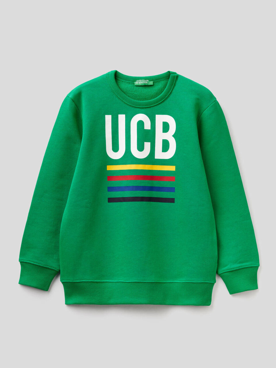 Sudadera de algodón puro con logotipo image number 1