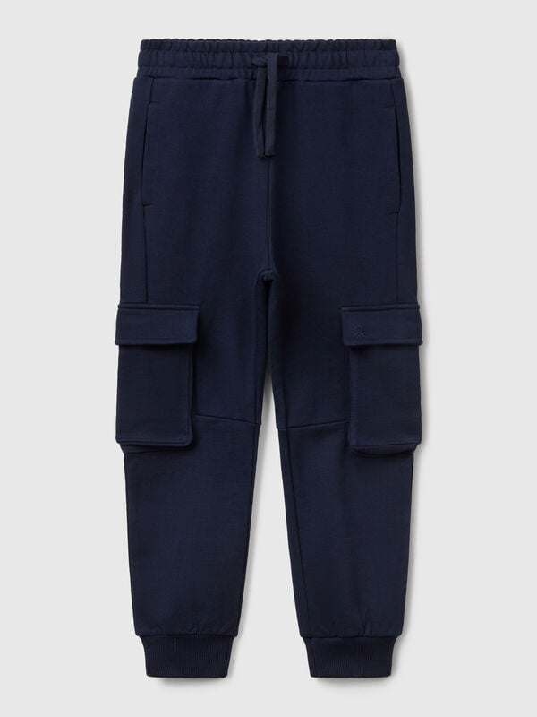 Pantalón cargo tipo sudadera Niño