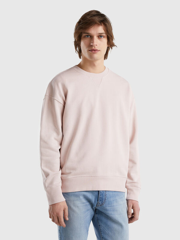 100% cotton pullover sweatshirt Men