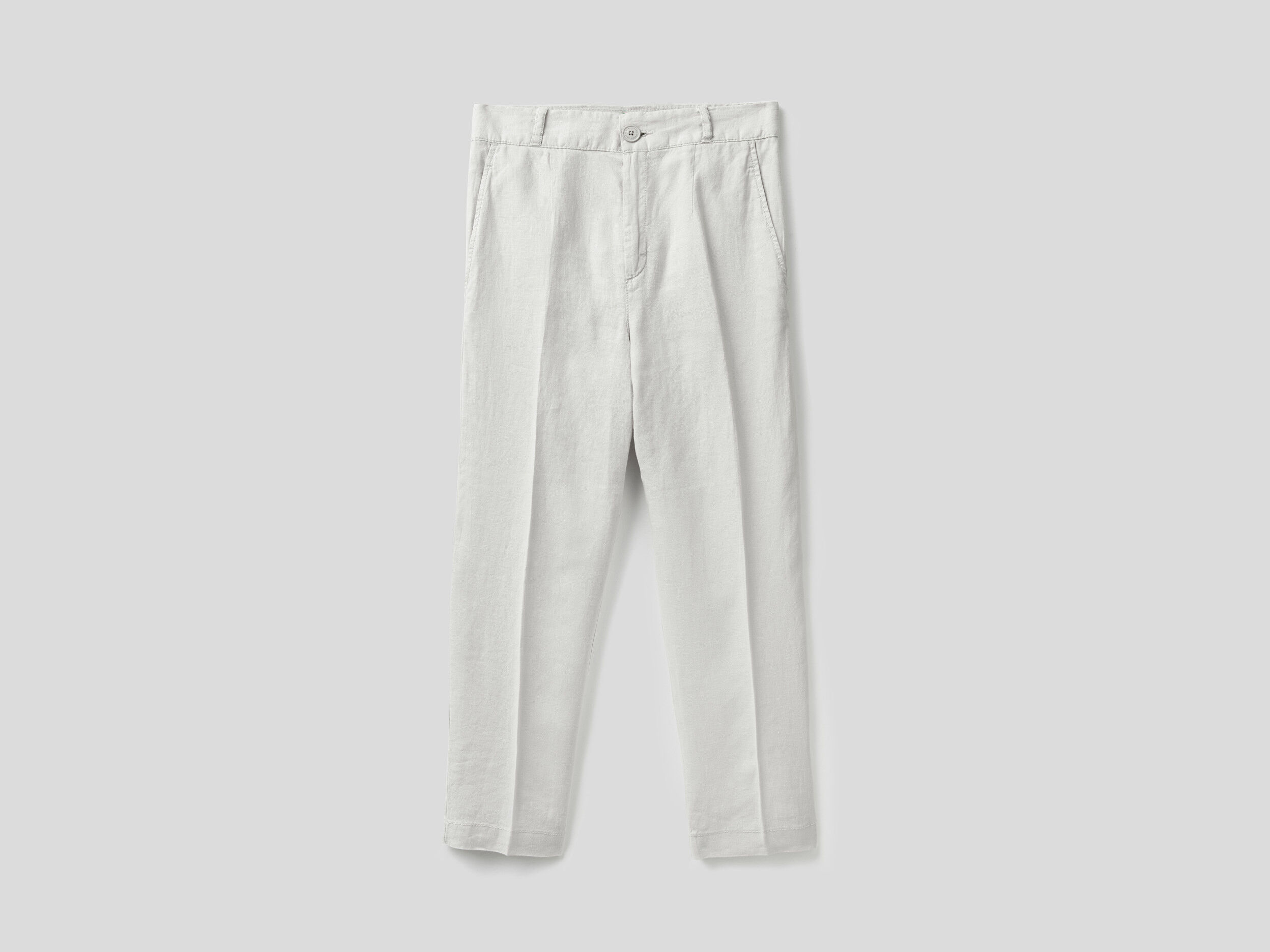 Childrens white linen outlet trousers