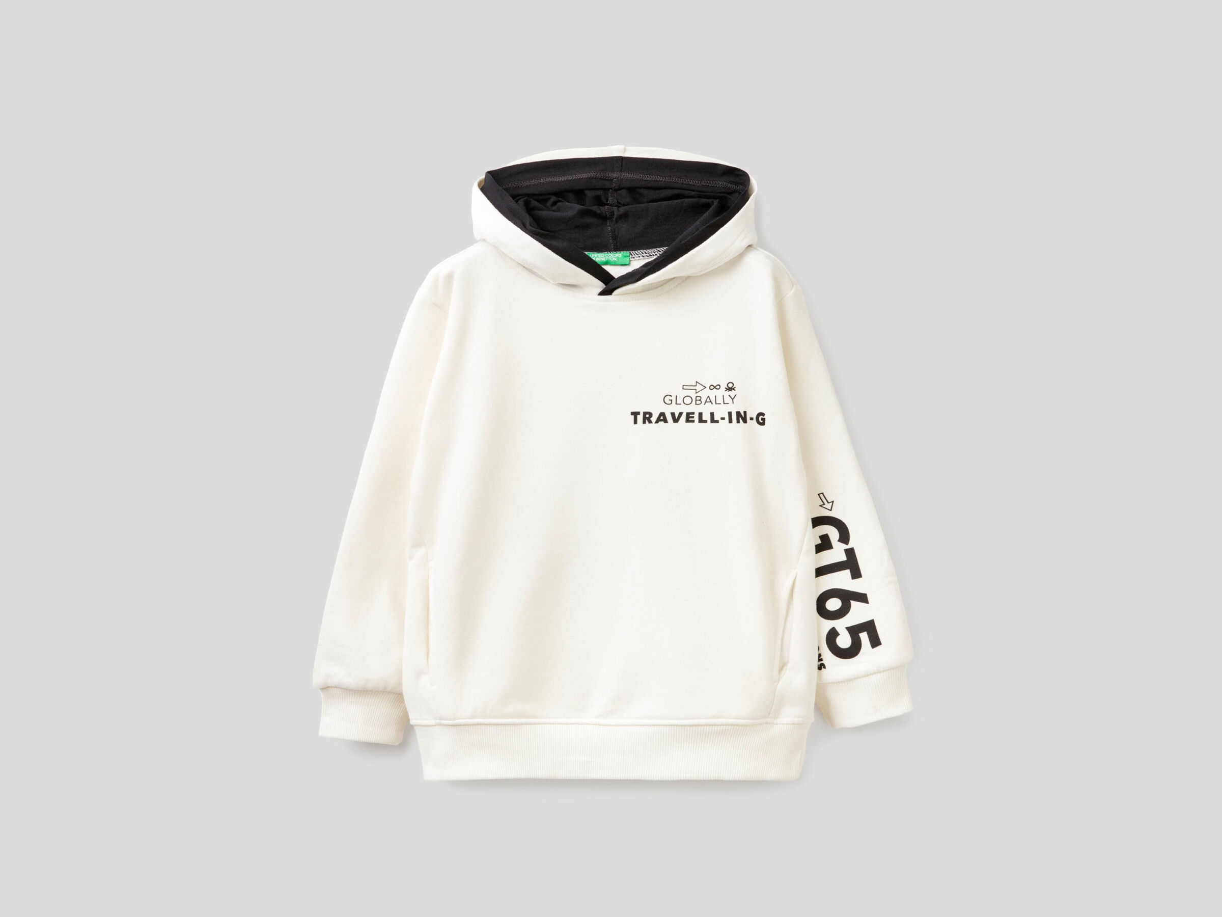 Sweatshirt with double hood image number null
