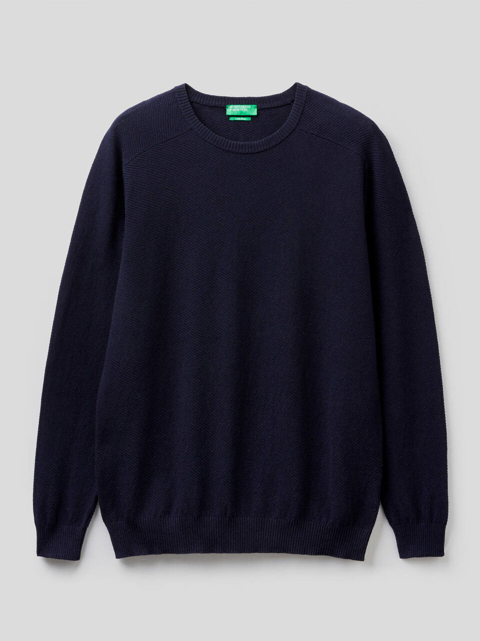 Sweater in linen blend cotton Men image number 1