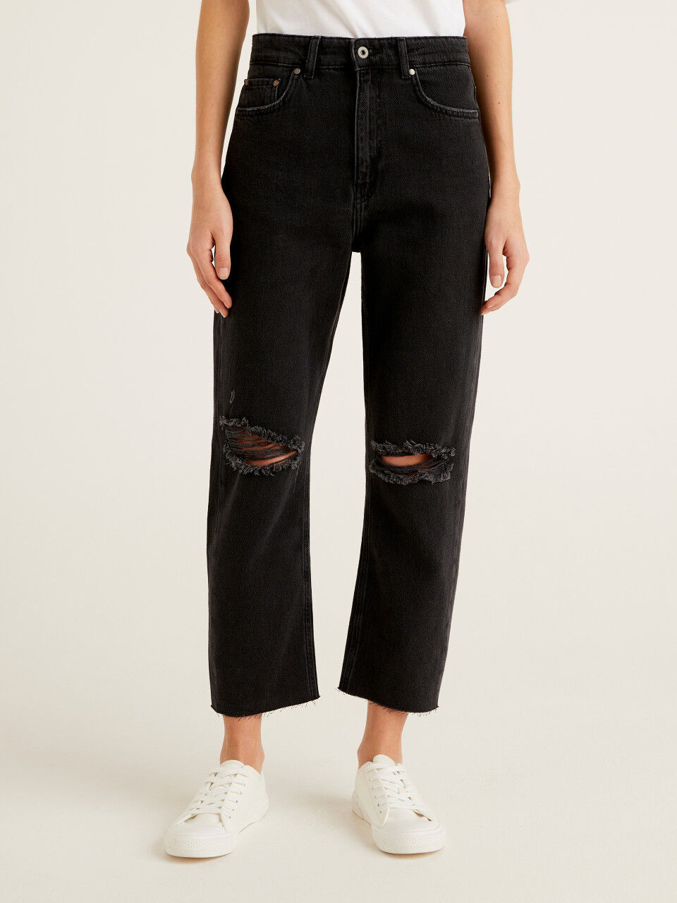 Pantalones vaqueros on sale benetton mujer