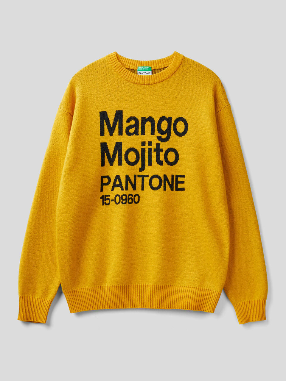 BenettonxPantone™ inlaid sweater image number 1