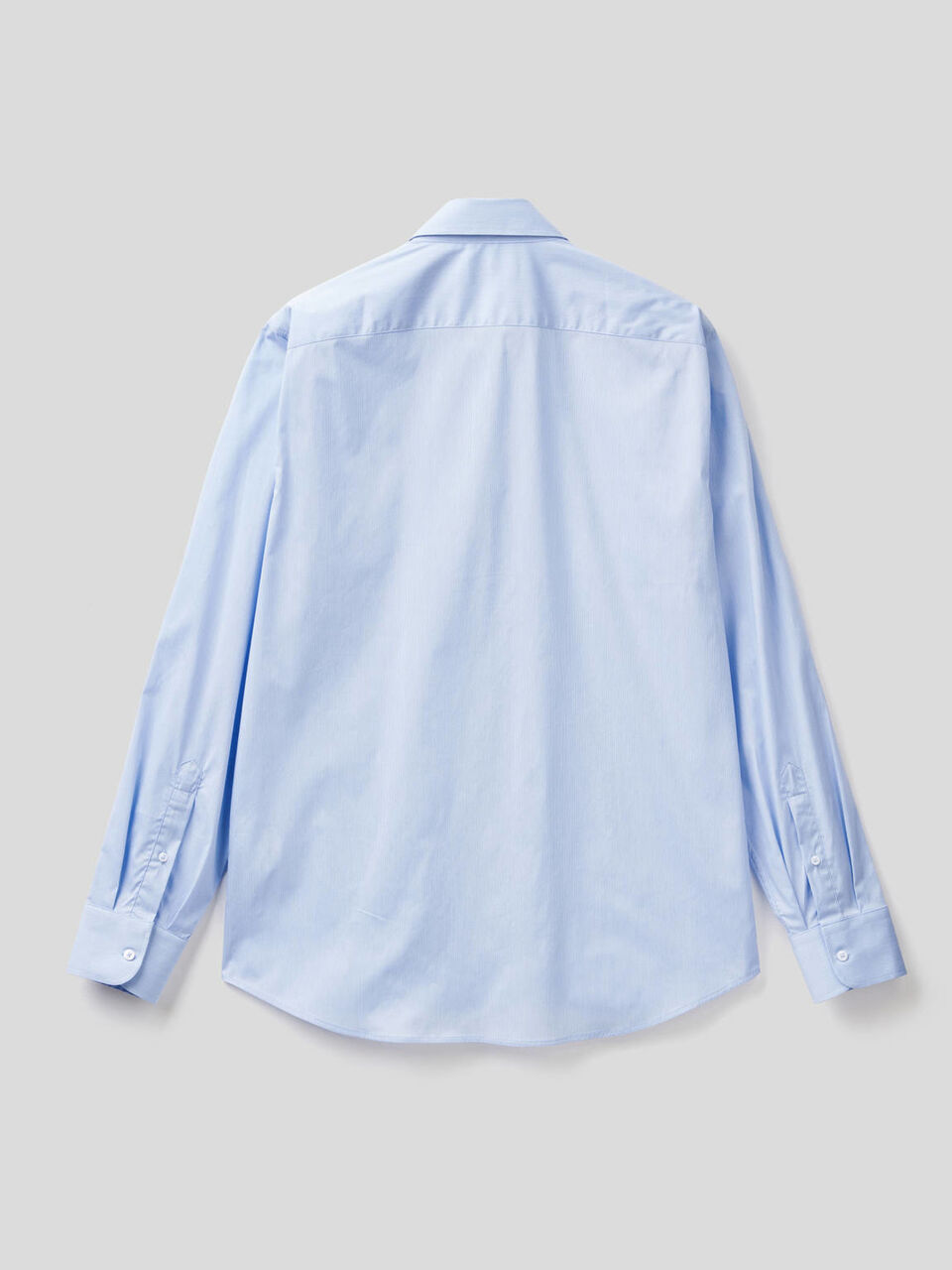 Shirt in yarn dyed stretch cotton image number null