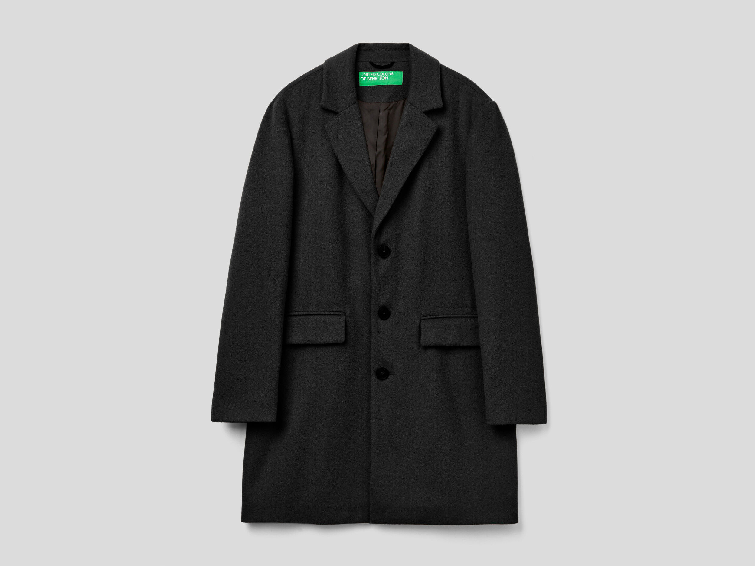 Benetton shop wool coat