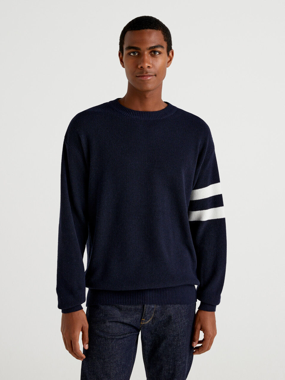 Men s Crew Neck Sweaters and Jumpers Benetton