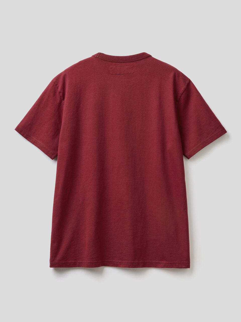 Crew neck t-shirt in pure cotton image number 2