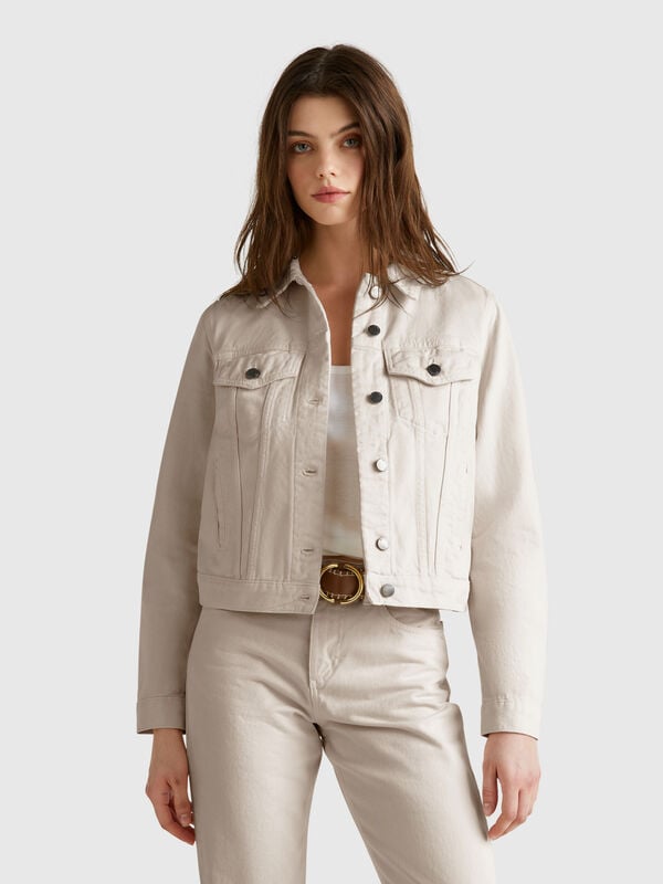 chaqueta vaquera jinete Mujer