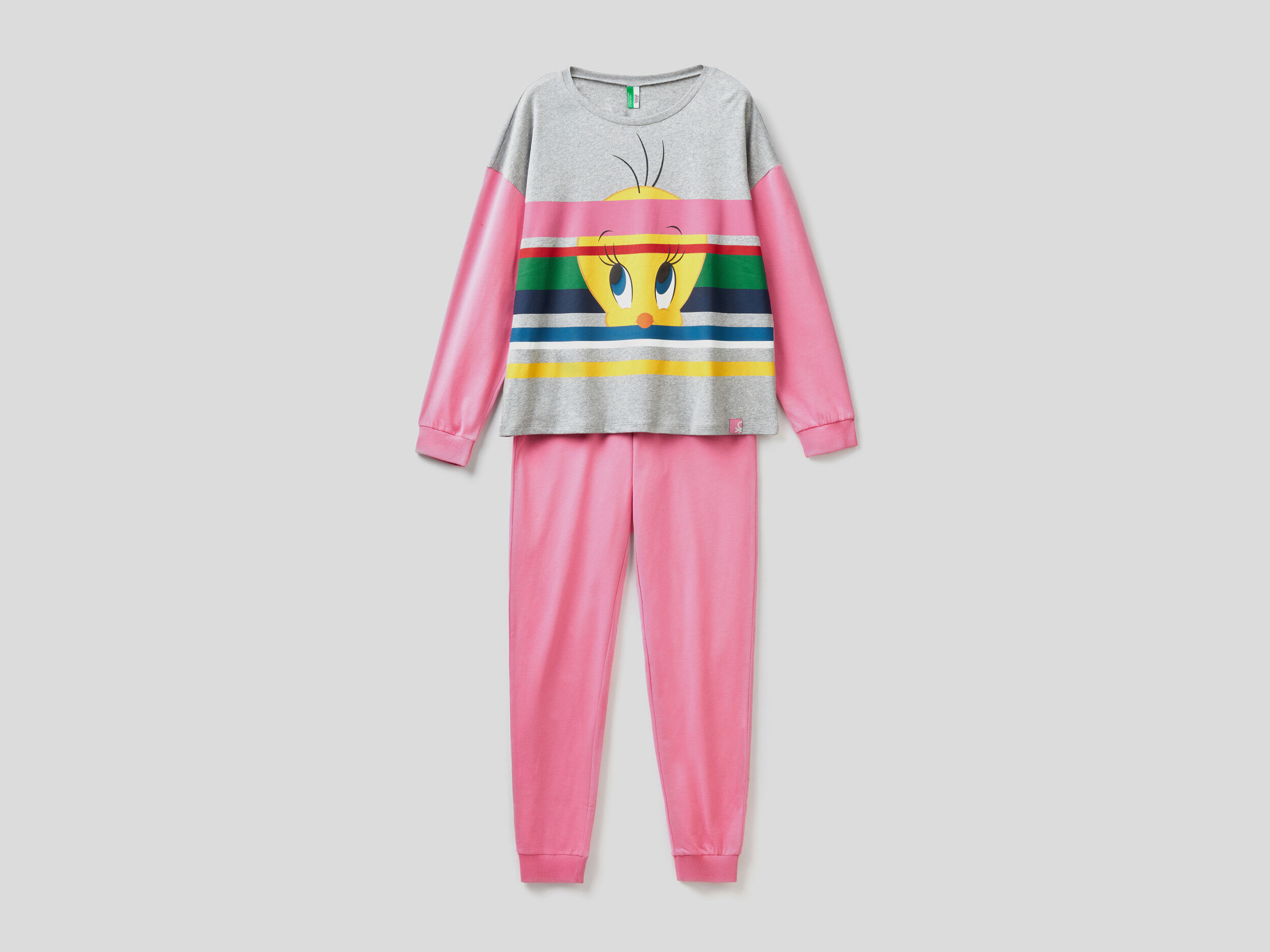 Tweety pyjamas in warm cotton Multi color Benetton
