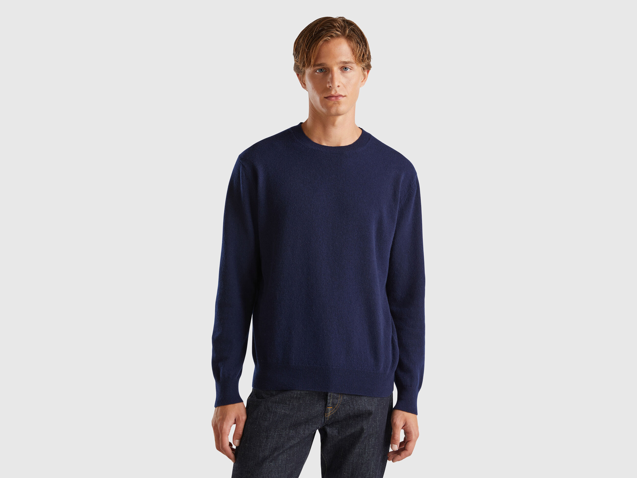 Men s Iconic Cashmere Knitwear Collection 2024 Benetton