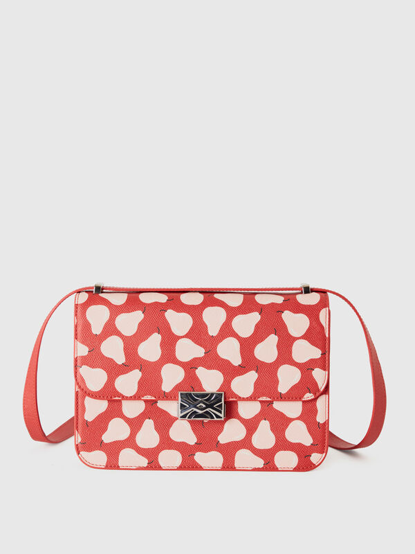 Large red Be Bag with pears Women