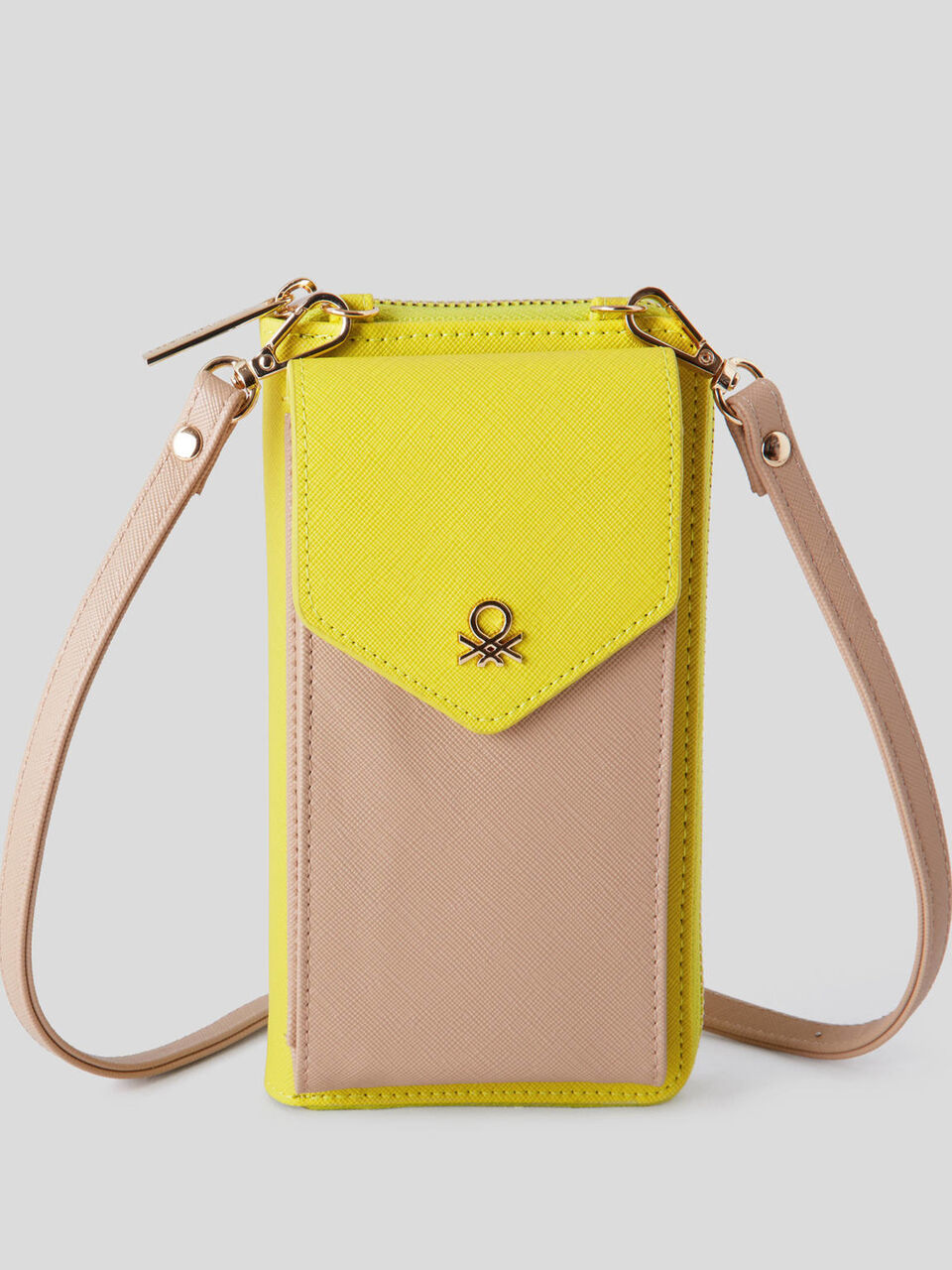 Wallet with crossbody strap image number 1