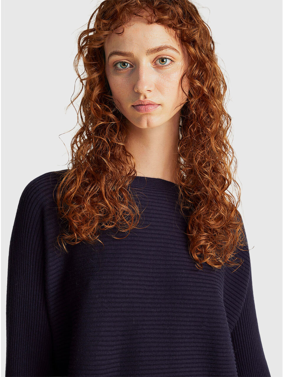 BOAT-NECK SWEAT.L/S Mujer image number null