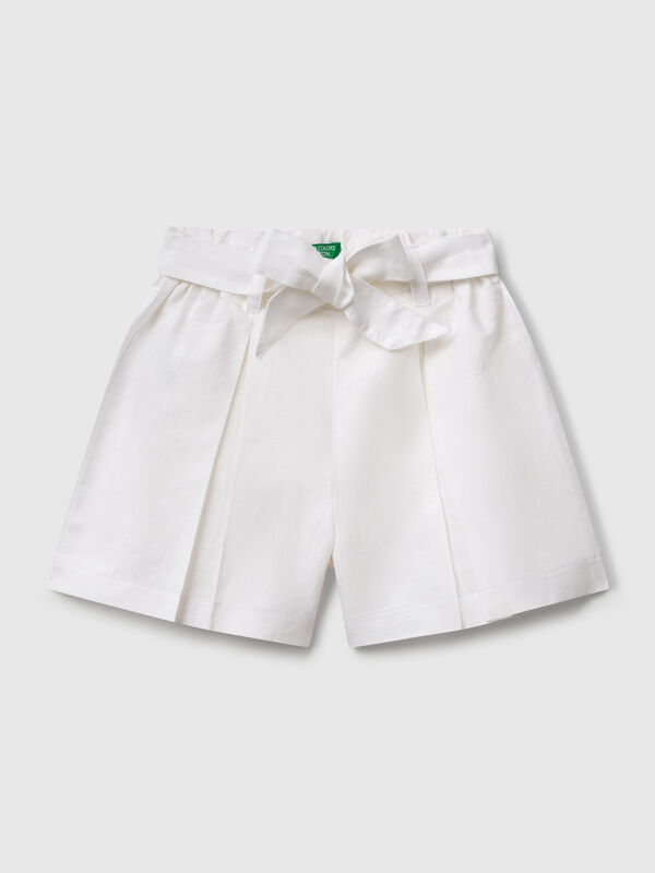 Bermudas con fajín Niña