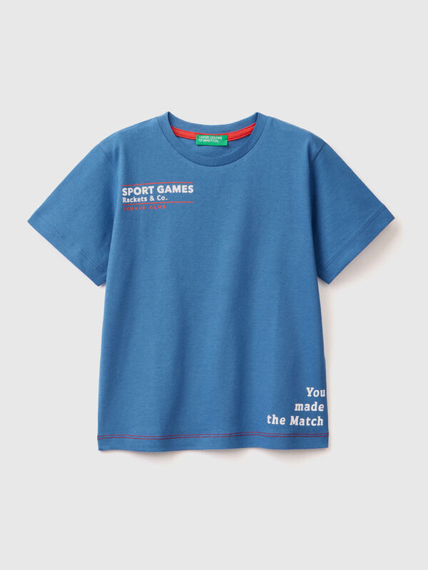 Crew neck t-shirt with print Junior Boy