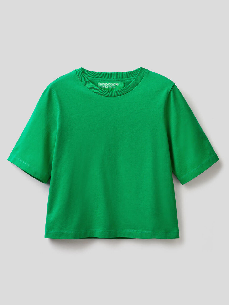 Camiseta boxy fit de 100 % algodón image number null