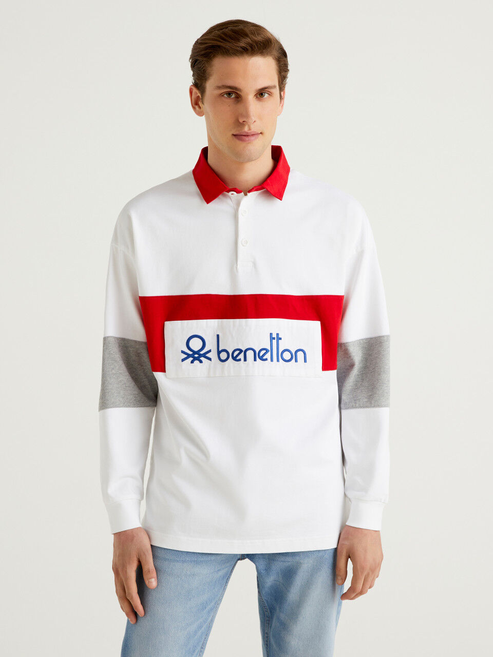 Polos Manga Larga Hombre Nueva Colecci n 2024 Benetton