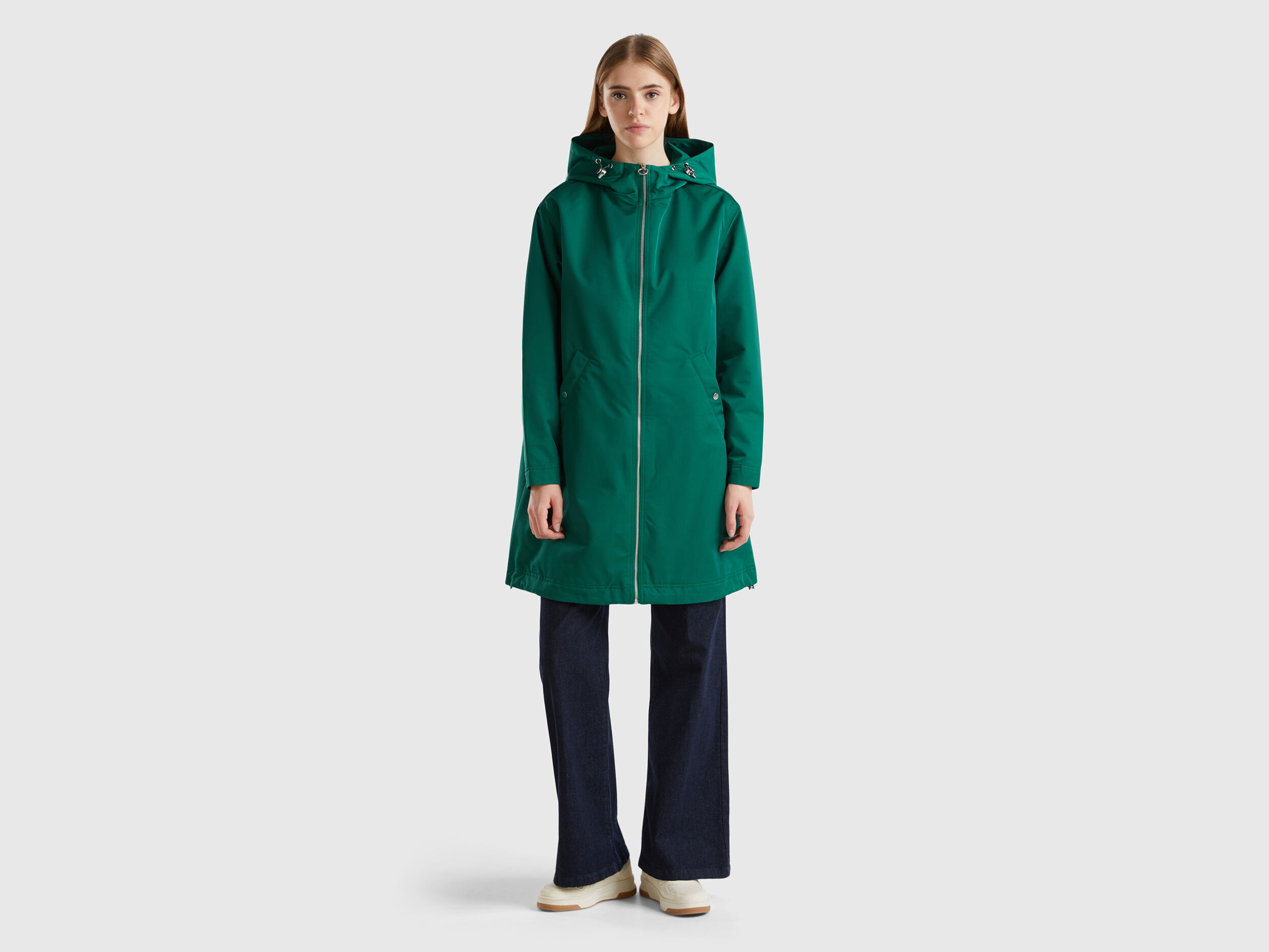Benetton raincoat clearance