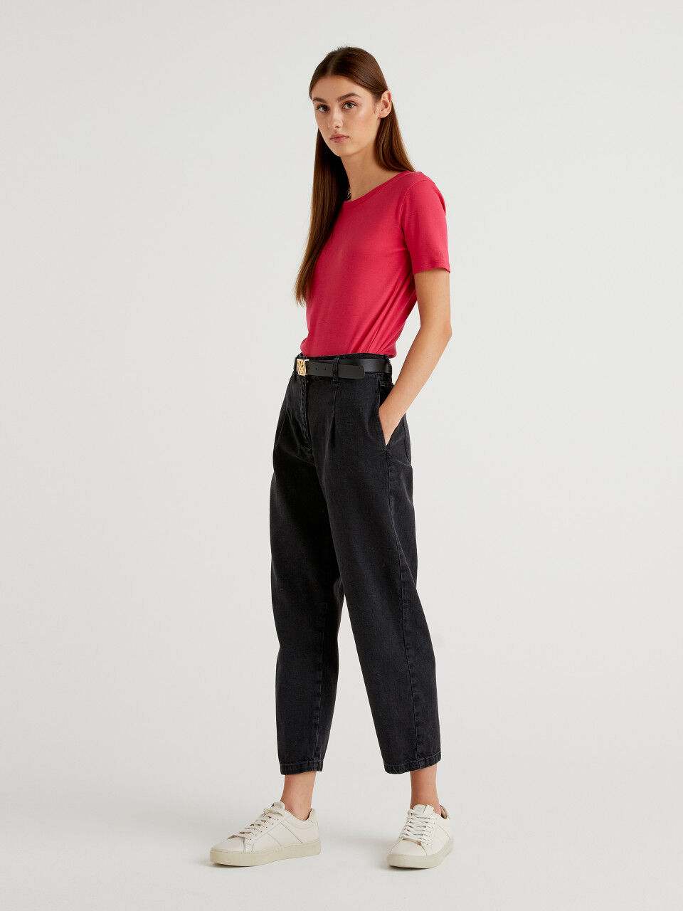 Women s Boyfriend Jeans New Collection 2024 Benetton