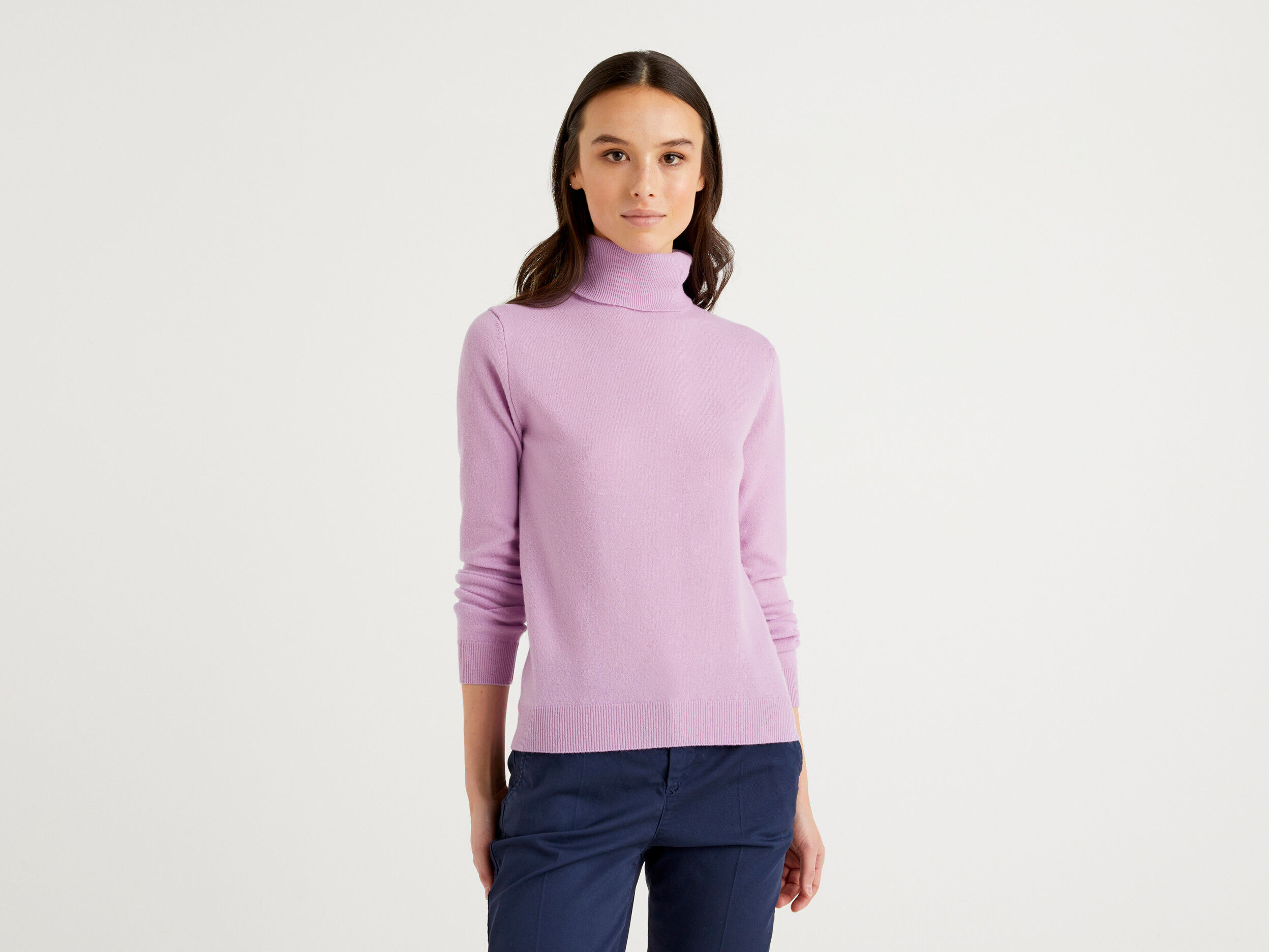 Light purple shop turtleneck sweater