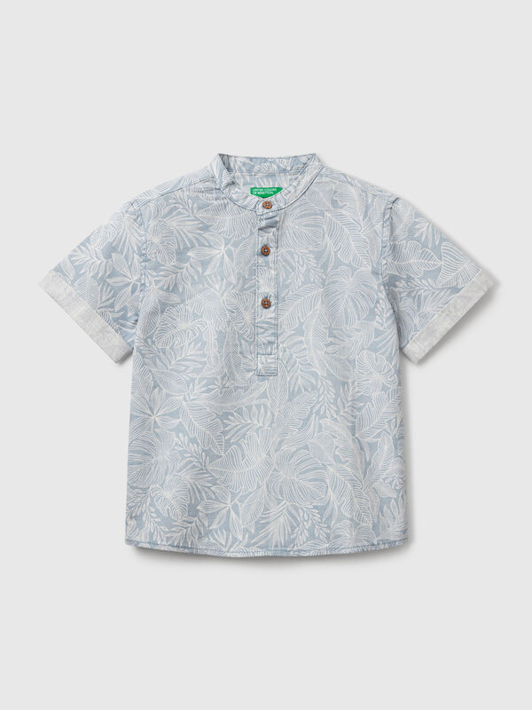 Camisa estampado tropical Niño
