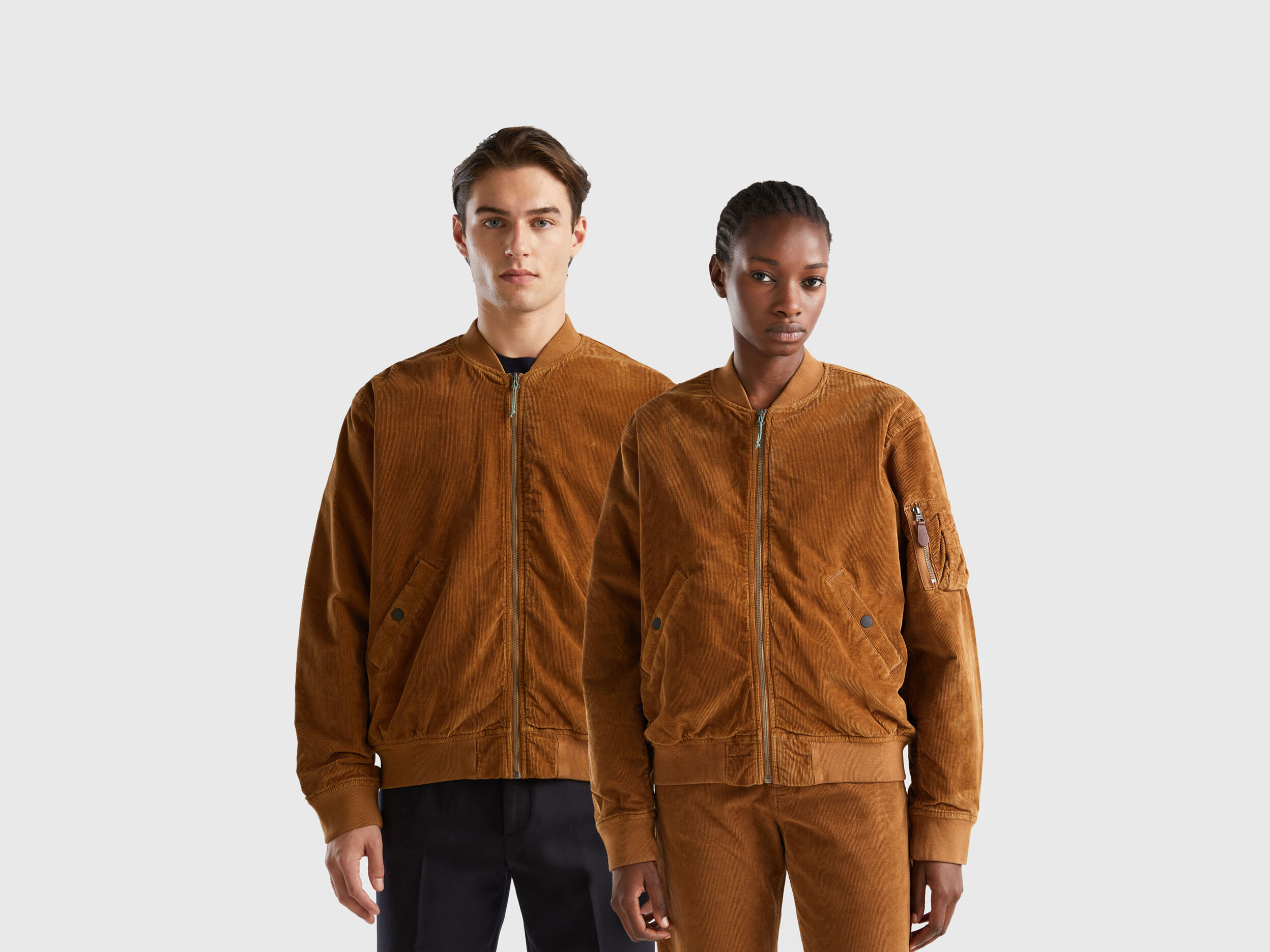 Velour bomber jacket mens top