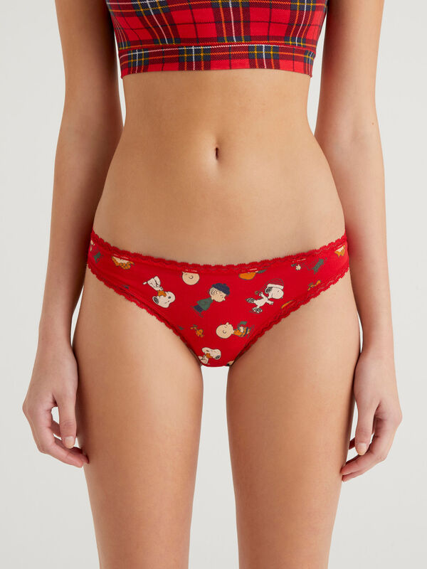 Women underwear : Women brazilian briefs Nature Soft peach