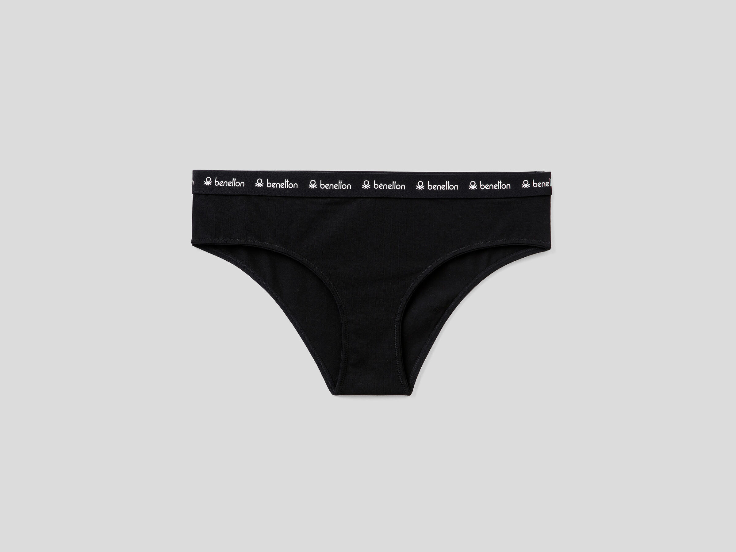 High-rise underwear in organic cotton image number 3