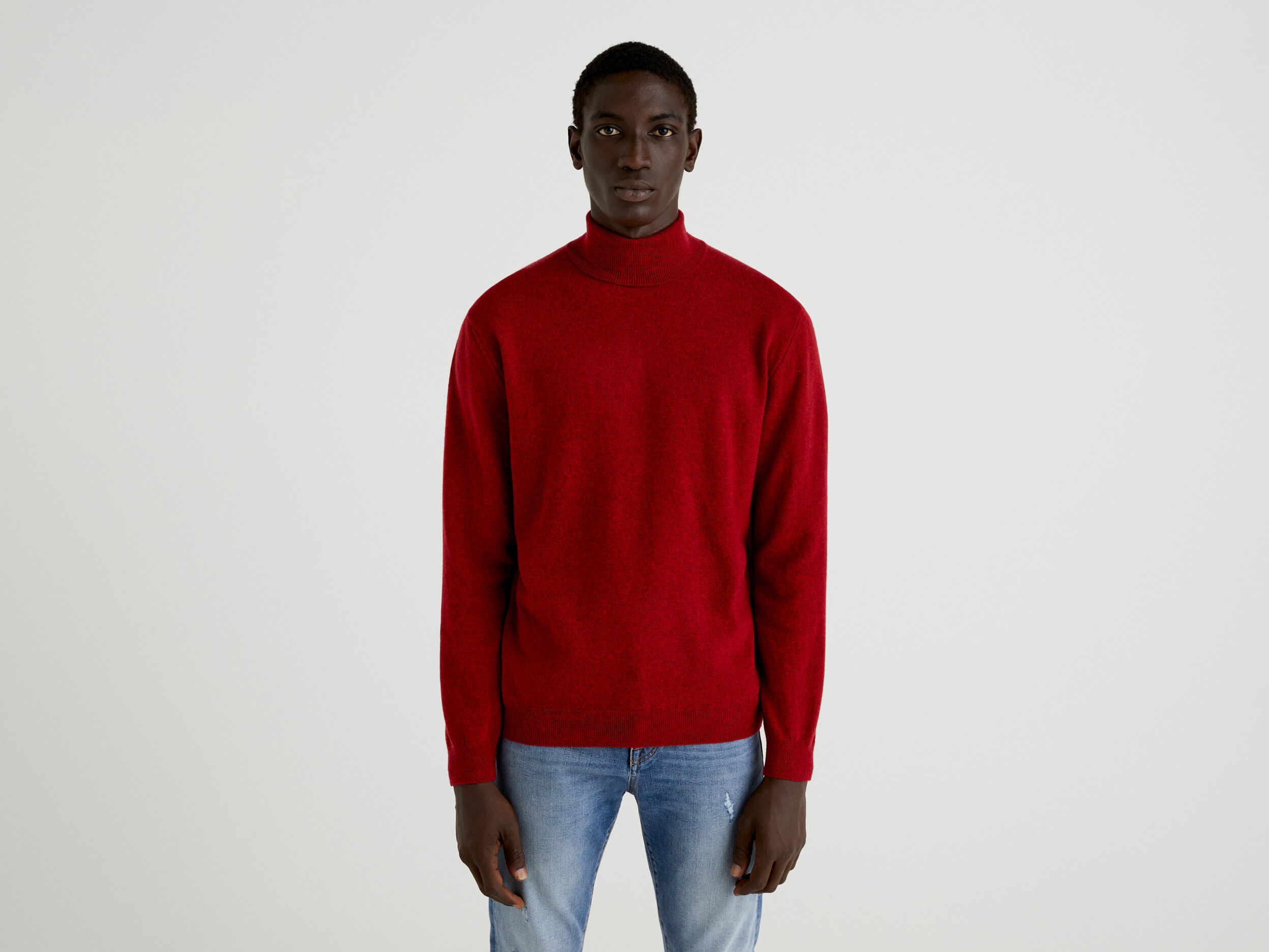 Maroon turtleneck men on sale