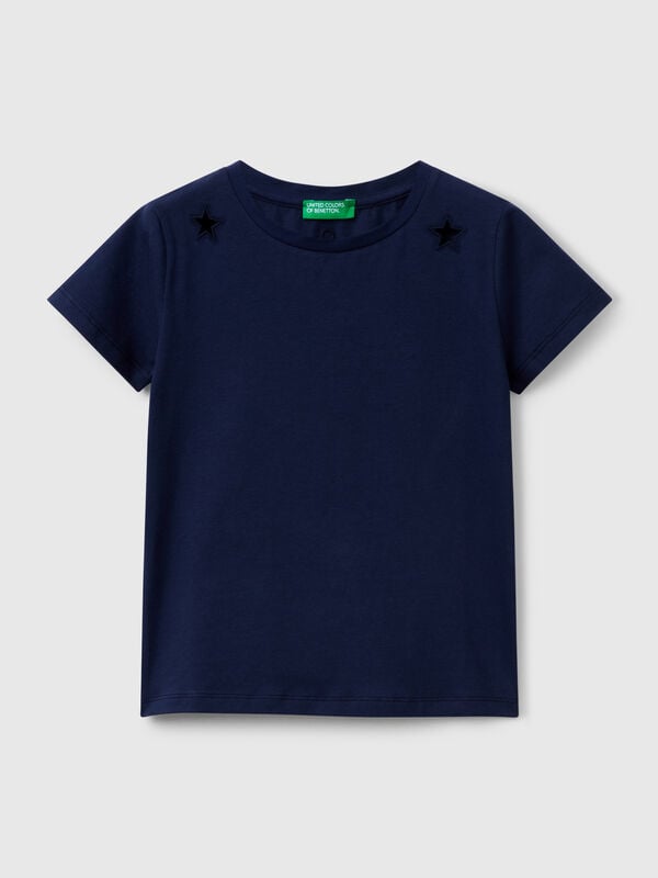 Camiseta con motivo recortado Niña