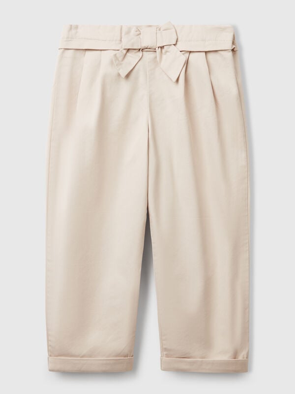 Pantalones con lazo Niña