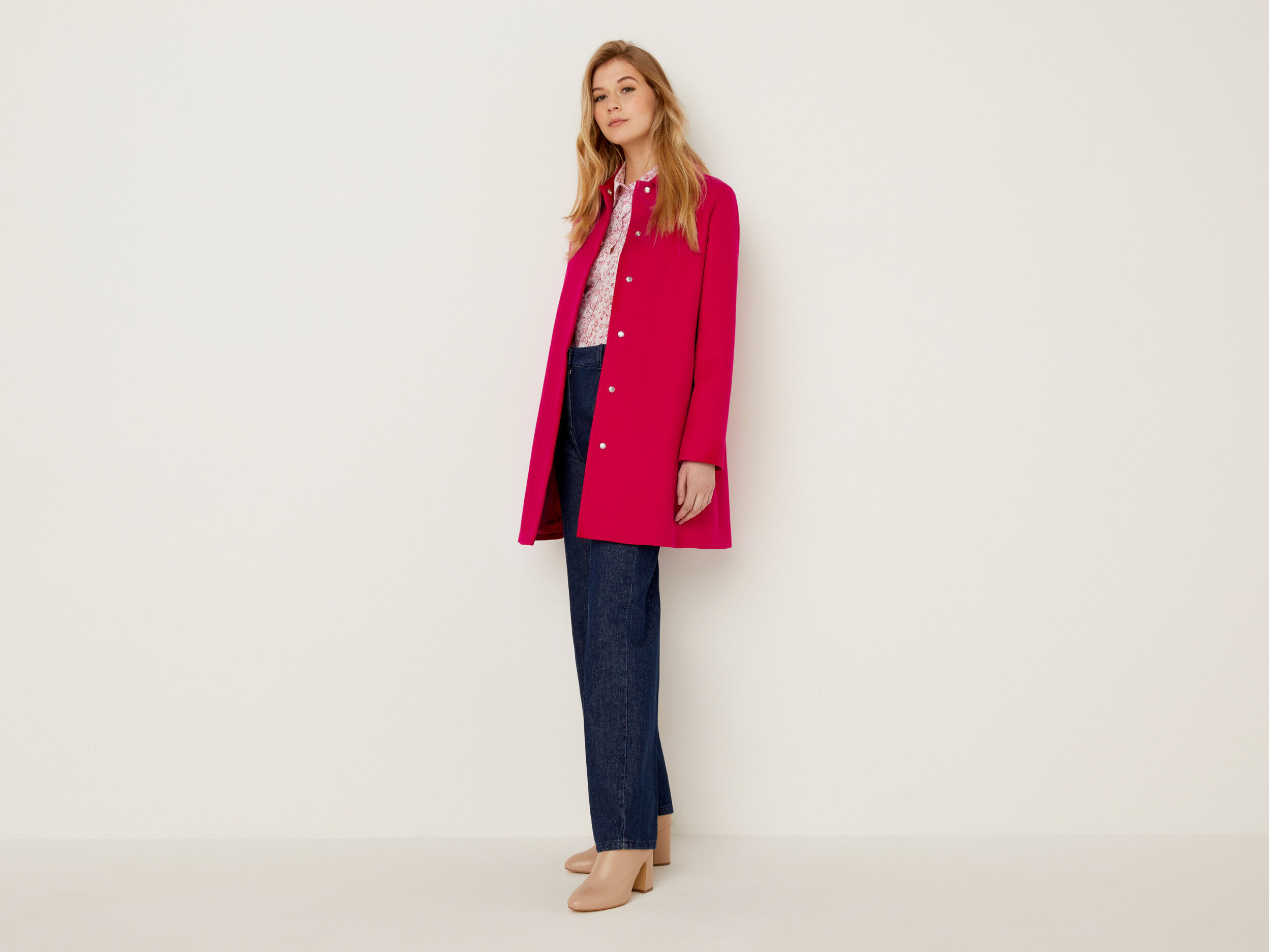 Women's cotton cheap duster coat