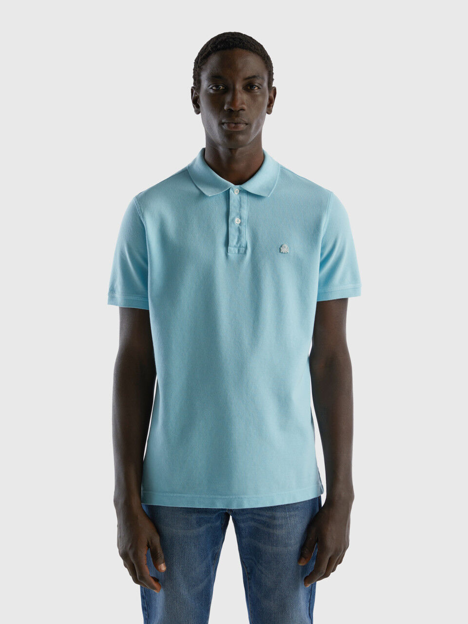 Pastel blue sale polo