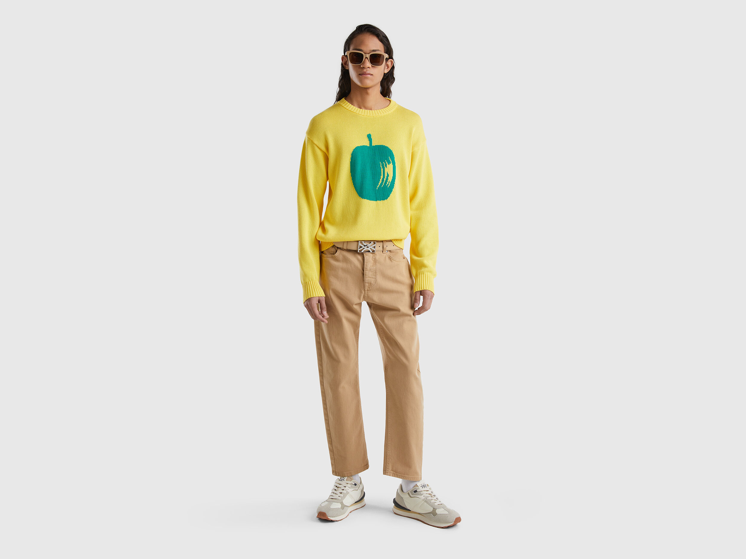 Yellow apple sweaters hotsell
