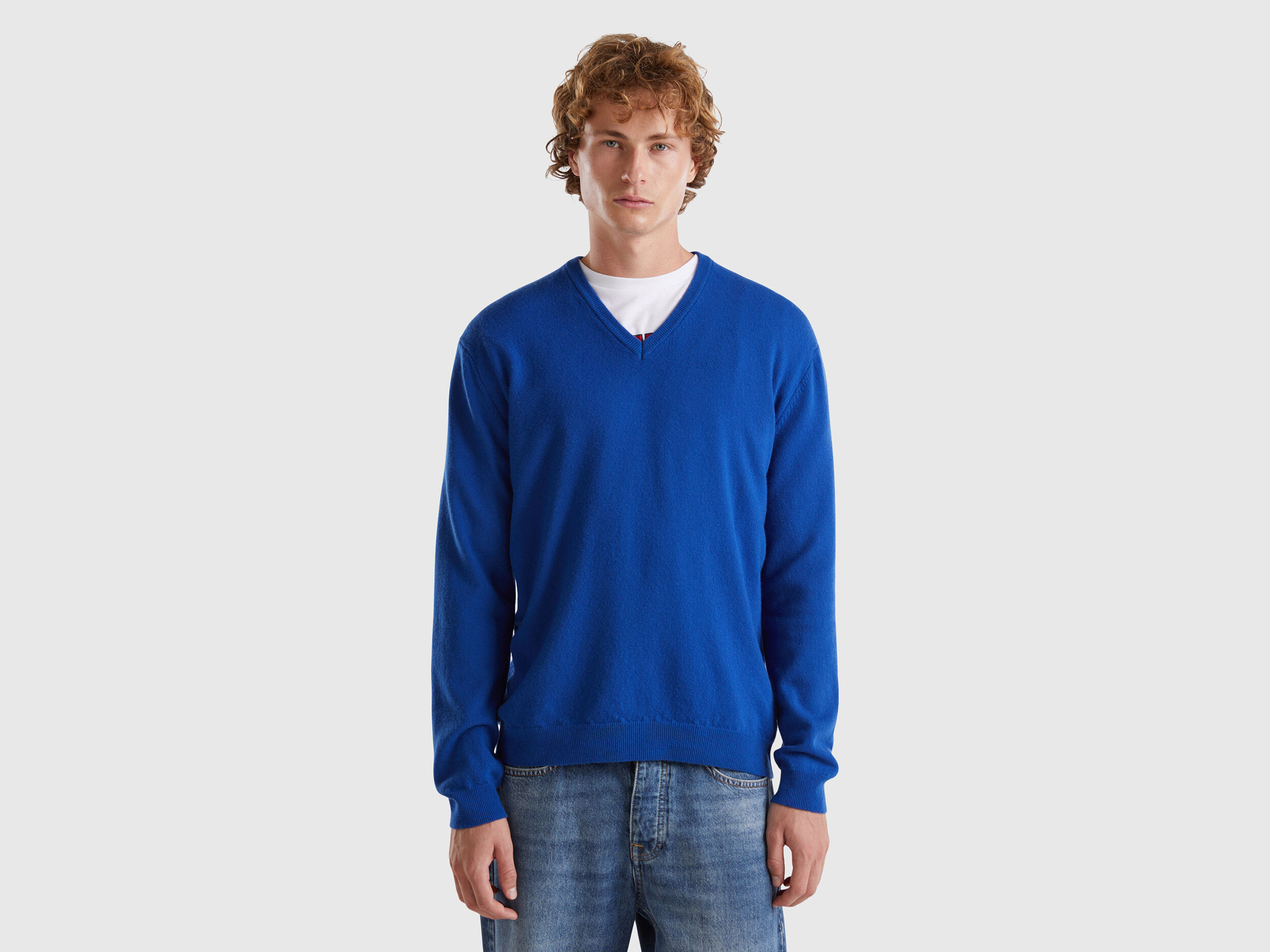 Light blue v neck sweater mens new arrivals