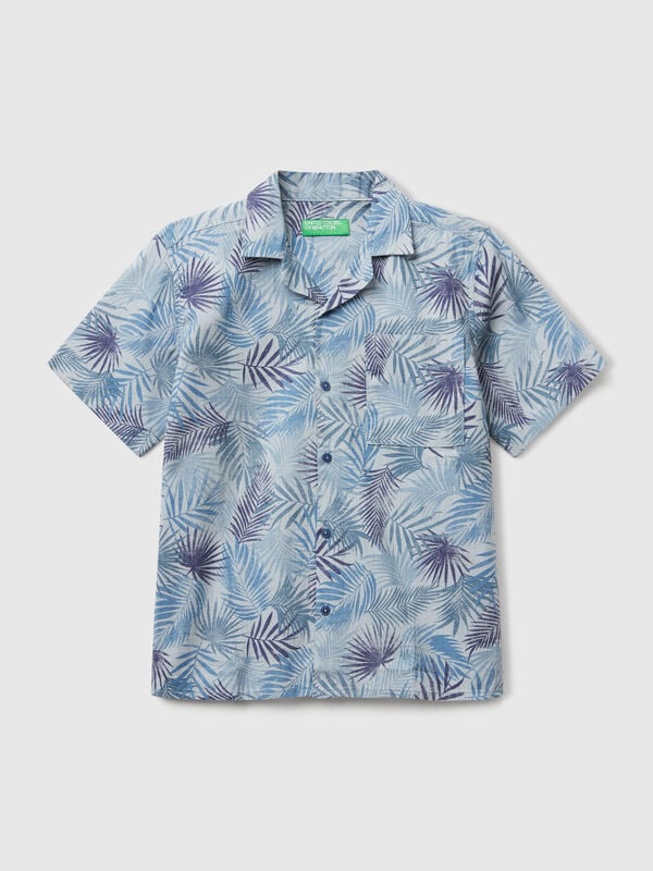 Tropical print shirt Junior Boy
