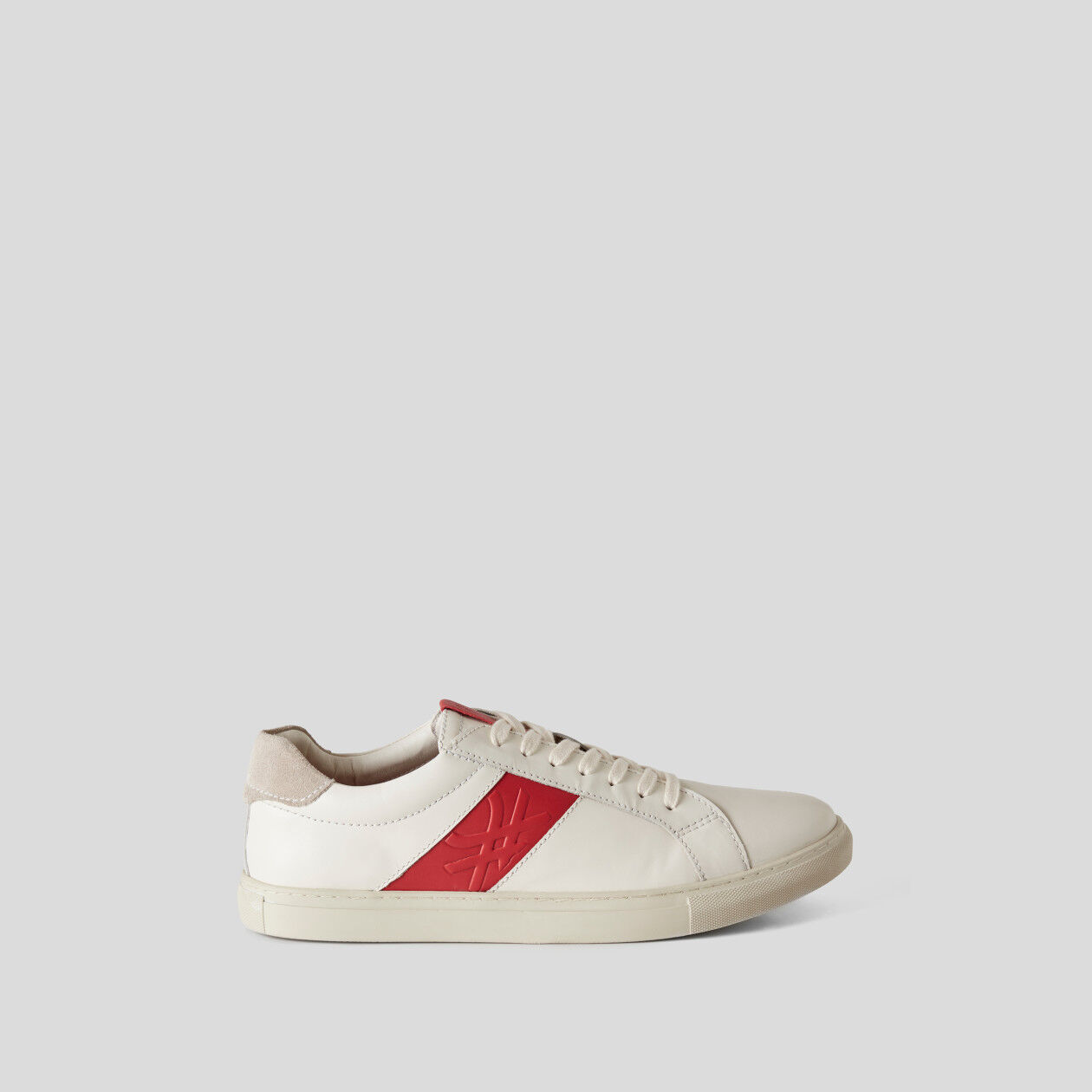 Benetton store red shoes